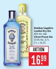 London Dry Gin Angebote von Bombay Sapphire bei Marktkauf Rottenburg für 16,99 €