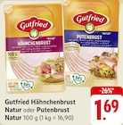 Hähnchenbrust Natur oder Putenbrust Natur Angebote von Gutfried bei E center Heilbronn für 1,69 €