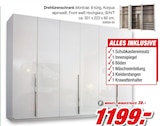 Aktuelle Kleiderschrank Angebote bei Möbel AS in Karlsruhe Aktuelles Drehtürenschrank Montclar Angebot bei Möbel AS in Karlsruhe ab 1.199,00 €