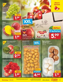 Kartoffeln im Netto Marken-Discount Prospekt "Aktuelle Angebote" mit 55 Seiten (Freiburg (Breisgau))