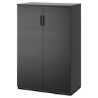 Schrank mit Türen schwarz gebeiztes Eschenfurnier Angebote von GALANT bei IKEA Stendal für 349,00 €