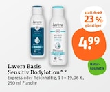 Basis Sensitiv Bodylotion im tegut Prospekt Basis Sensitiv Bodylotion von Lavera im aktuellen tegut Prospekt für 4,99 €