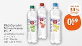 Mineralwasser Plus Limette von RhönSprudel im aktuellen tegut Prospekt