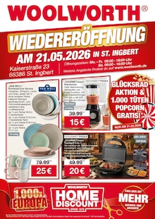 Aktueller Woolworth Prospekt für Spiesen-Elversberg und Ungebung, Seiten zum blättern Woolworth Prospekt NEUERÖFFNUNG IN ST. INGBERT mit Seiten in Spiesen-Elversberg und Umgebung