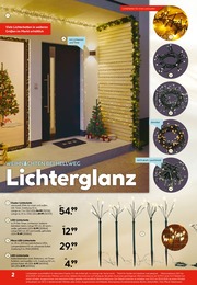 Hellweg Lichterkette im Prospekt 