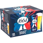 Bière Blonde 1664 en promo chez Auchan Hypermarché Boulogne-Billancourt à 6,57 €