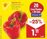 Paprika rot von  im aktuellen Netto Marken-Discount Prospekt für 1,11 €