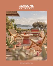 Prospectus Maisons du Monde en cours, "Outdoor Collection 2023", 40 pages