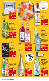 Gin im Kaufland Prospekt "RICHTIG GÜNSTIG GRILLEN" mit 8 Seiten (Bochum)