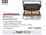 Waffeleisen Advanced Control Angebote von Gastroback bei Metro Neuss für 95,19 €