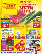 Aktueller Netto Marken-Discount Prospekt mit Bier, "Aktuelle Angebote", Seite 1