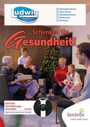 Orthopädietechnik & Sanitätshaus Ludwig Inh. H.Ludwig/ A.Tresper-Dix GbR Prospekt für Thum-Jahnsbach: "Schenken Sie Gesundheit!", 6 Seiten, 13.11.2024 - 31.01.2025