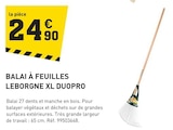 Promo Balai à feuilles xl duopro à 24,90 € dans le catalogue Tout Faire à Ardentes