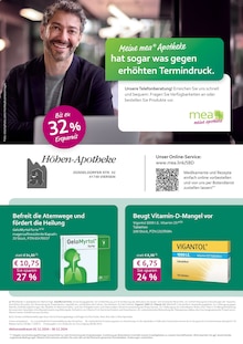 Aktueller mea - meine apotheke Prospekt "Unsere November-Angebote" Seite 1 von 4 Seiten für Viersen