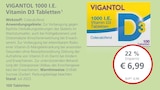 LINDA Premiumapotheke Braunschweig - 1000 I.E. Vitamin D3 Tabletten Angebot im Prospekt 1000 I.E. Vitamin D3 Tabletten bei LINDA Premiumapotheke im Braunschweig Prospekt für 6,99 €