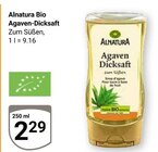 Agaven-Dicksaft im Angebot bei GLOBUS in Neunkirchen Agaven-Dicksaft Angebote von Alnatura Bio bei GLOBUS Neunkirchen für 2,29 €