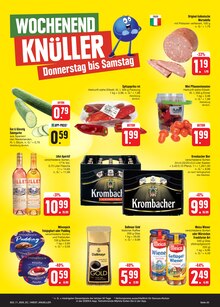 Krombacher im E center Prospekt "Wir lieben Lebensmittel!" mit 24 Seiten (Bamberg)