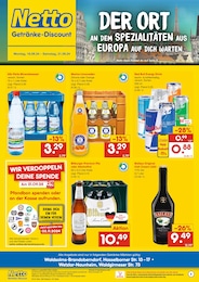 Netto Marken-Discount Prospekt für Gießen: "DER ORT AN DEM SPEZIALITÄTEN AUS EUROPA AUF DICH WARTEN.", 6 Seiten, 16.09.2024 - 21.09.2024