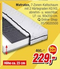 Matratze Angebote bei Opti-Megastore Bremerhaven für 229,00 €