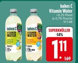 Aktuelle Hohes C Angebote bei EDEKA in Ingolstadt Aktuelles Vitamin Water Angebot bei EDEKA in Ingolstadt ab 1,11 €