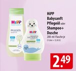 Babysanft Pflegeöl Angebote von HiPP bei famila Nordost Stralsund für 2,49 €