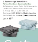 Hochwertige Handtücher im aktuellen Tchibo im Supermarkt Prospekt