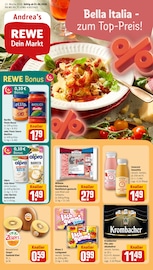 Aktueller REWE Prospekt mit Hackfleisch, "Dein Markt", Seite 1
