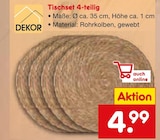 Tischset 4-teilig von DEKOR im aktuellen Netto Marken-Discount Prospekt für 4,99 €