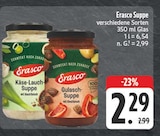 Käse-Lauch Suppe Angebote von Erasco bei EDEKA Görlitz für 2,29 €