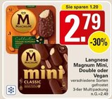 Magnum Mini Angebote von Langnese bei WEZ Bad Oeynhausen für 2,79 €