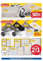 Aktueller Rusta Prospekt mit Spannbettlaken, "Willkommen zu Hause in Schweden!", Seite 8