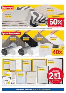 Bettdecke im aktuellen Rusta Prospekt (Essen) Bettdecke im Rusta Prospekt "Willkommen zu Hause in Schweden!" mit 16 Seiten (Essen)