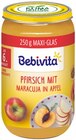 Pfirsich mit Maracuja in Apfel von Bebivita für 0,79 € bei REWE im Angebot Pfirsich mit Maracuja in Apfel von Bebivita im aktuellen REWE Prospekt