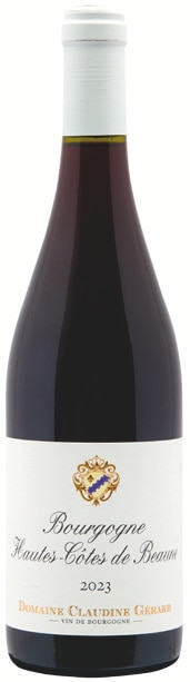 DOMAINE CLAUDINE GÉRARD Bourgogne Hautes-Côtes de Beaune 2023