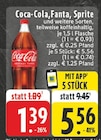 Coca-Cola, Fanta, Sprite im Angebot bei E center in Aachen Coca-Cola, Fanta, Sprite Angebote bei E center Aachen für 1,39 €