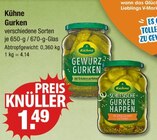 Gurken bei V-Markt im Prospekt  für 1,49 €