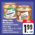 Aktuelles Wurstkonserve Angebot bei EDEKA in Nürnberg ab 1,99 €