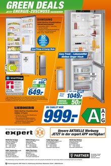 Kühlschrank im aktuellen expert Prospekt (Albstadt) Kühlschrank im expert Prospekt "Top Angebote" mit 12 Seiten (Albstadt)