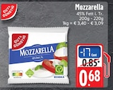 Marktkauf Schorndorf - Mozzarella Angebot im Prospekt Mozzarella bei Marktkauf im Schorndorf Prospekt für 0,68 €