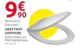 Abattant sapphire - Mr.Bricolage à Laon Abattant sapphire en promo chez Mr.Bricolage Laon à 9,90 €