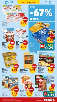 Margarine im aktuellen Penny Prospekt (Stuttgart) Margarine im Penny Prospekt "Wer gĂĽnstig will, muss Penny." mit 43 Seiten (Stuttgart)