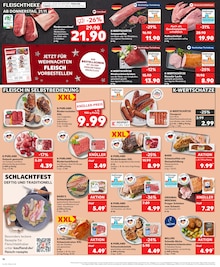 Schweinefleisch im Kaufland Prospekt "Aktuelle Angebote" mit 33 Seiten (Cottbus)