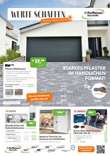 Bohrmaschine im aktuellen Raiffeisen Waren GmbH Prospekt (Braunschweig) Bohrmaschine im Raiffeisen Waren GmbH Prospekt "WERTE SCHAFFEN" mit 8 Seiten (Braunschweig)