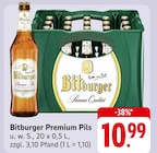 Bitburger Premium Pils Angebote von Bitburger bei EDEKA Heilbronn für 10,99 €