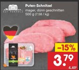 Puten-Schnitzel Angebote von GUT PONHOLZ bei Netto Marken-Discount Weimar für 3,79 €