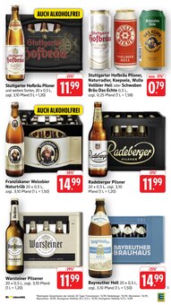 Bier im E center Prospekt "Aktuelle Angebote" mit 67 Seiten (Schorndorf)