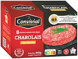 Steaks hachés pur bœuf Charolais Façon bouchère - Convivial dans le catalogue Colruyt