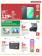 Promos Samsung dans le catalogue "OFFRES DU MOMENT" de Auchan Hypermarché Samsung en promo dans le catalogue Auchan Hypermarché à la page 41