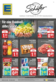 Aktueller EDEKA Prospekt "Aktuelle Angebote" Seite 1 von 24 Seiten für Düsseldorf