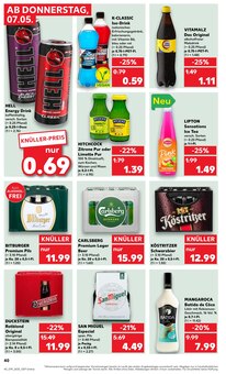 Energydrink im Kaufland Prospekt "Aktuelle Angebote" mit 58 Seiten (Gera)